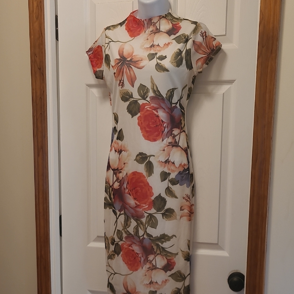 Spring Floral  Dress Sz S